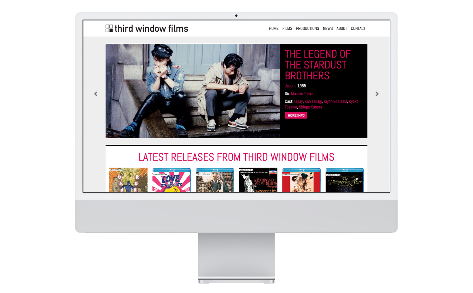 Third Window website | andrew heskins design.